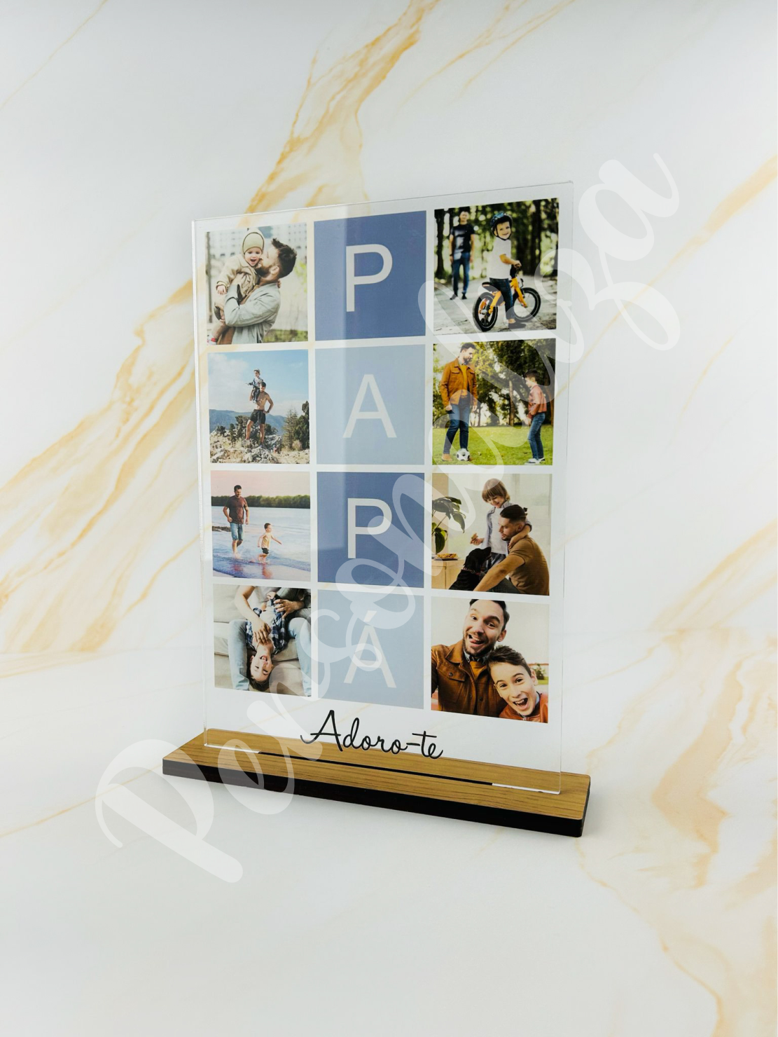 Placa PAPÁ - Acrílico