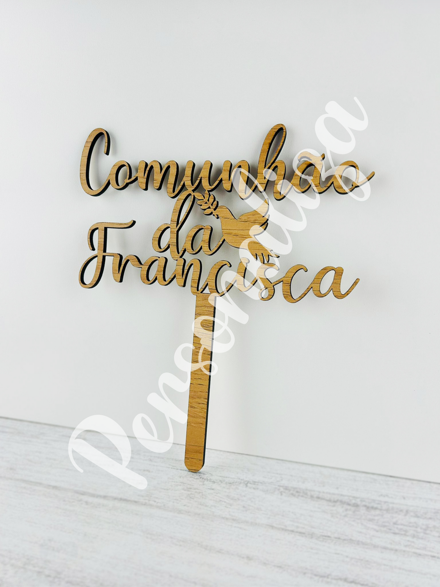 Topo de Bolo - Pombinha