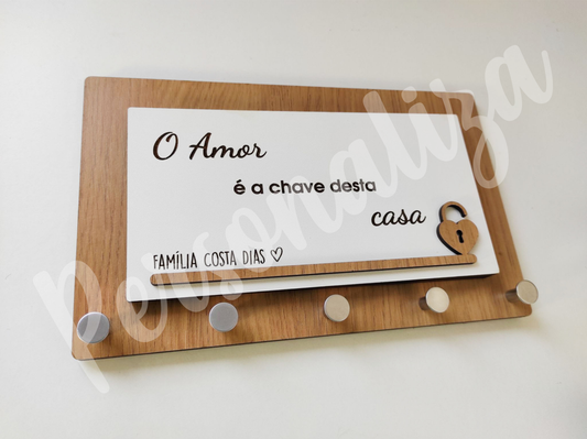 Chaveiro " O amor..."