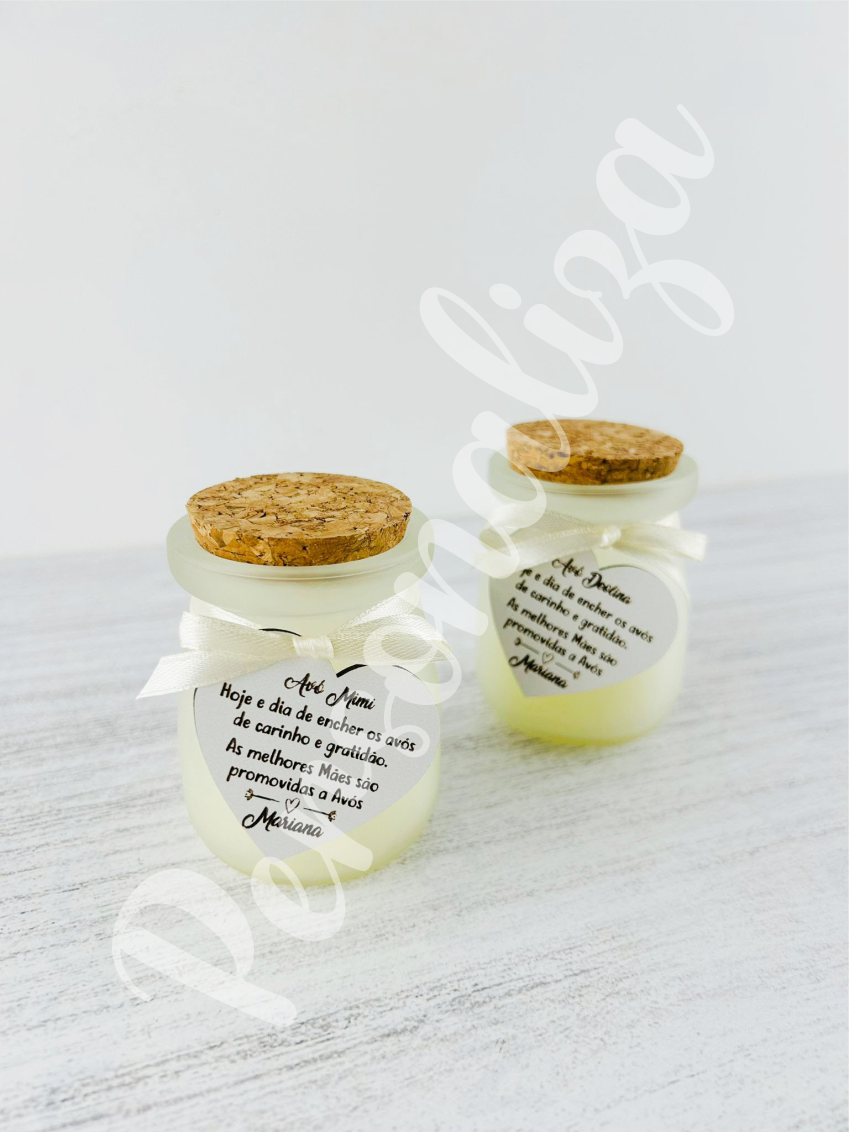 Vela aromatizada