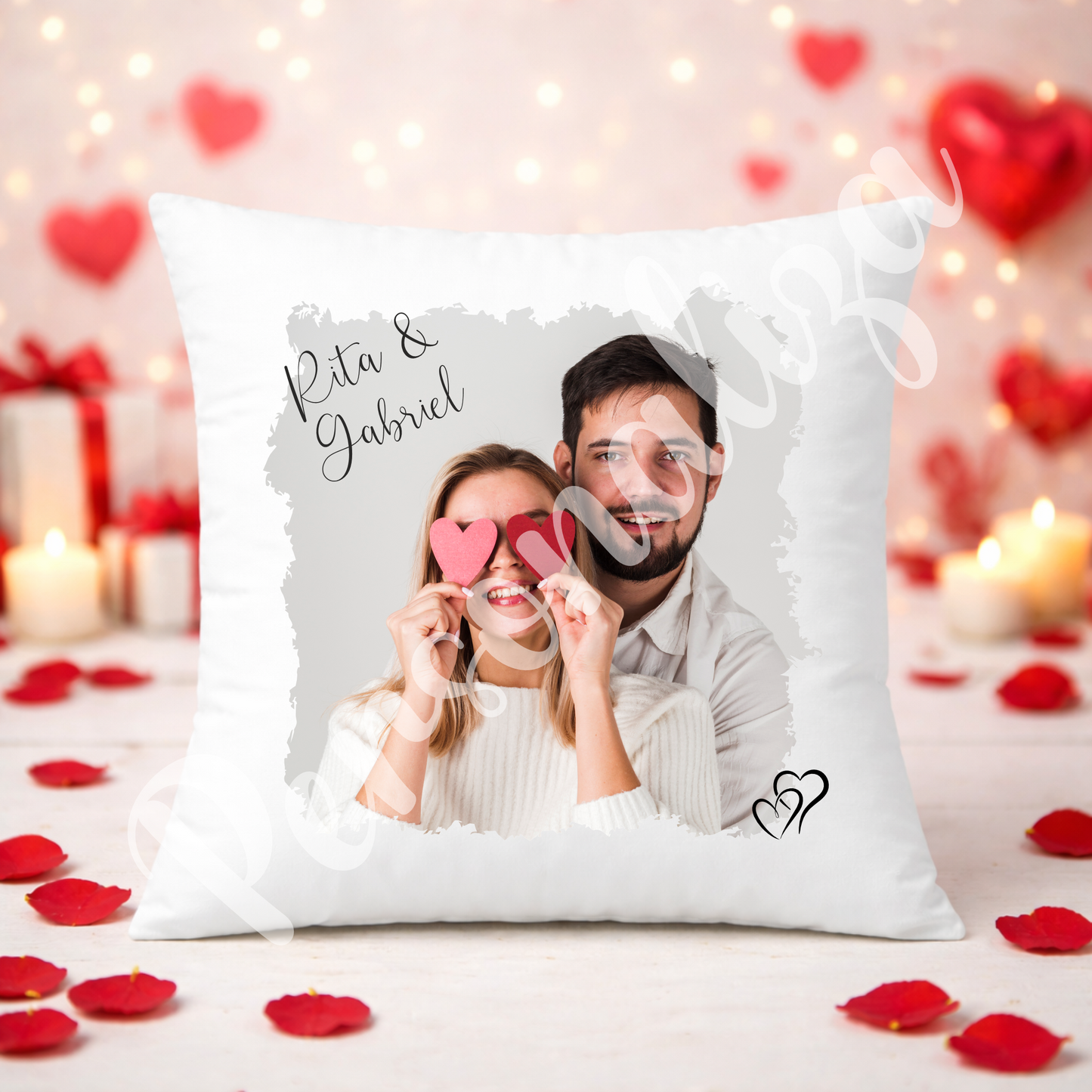 Almofada c/ fotografia.