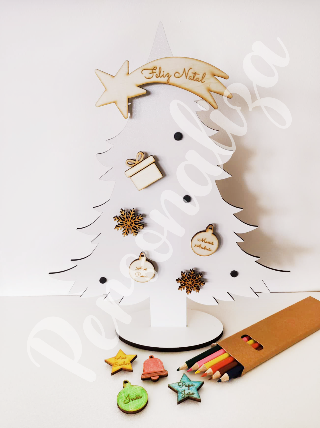 Árvore de natal - colorir