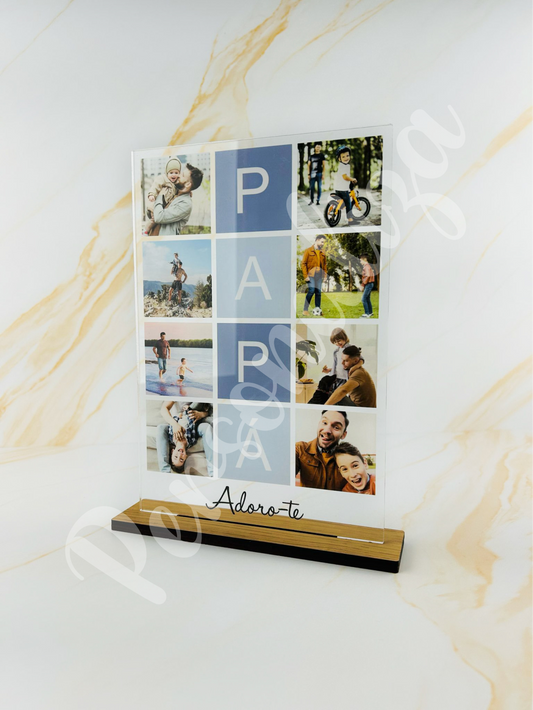 Placa PAPÁ - Acrílico