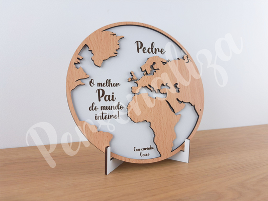 Placa mundo