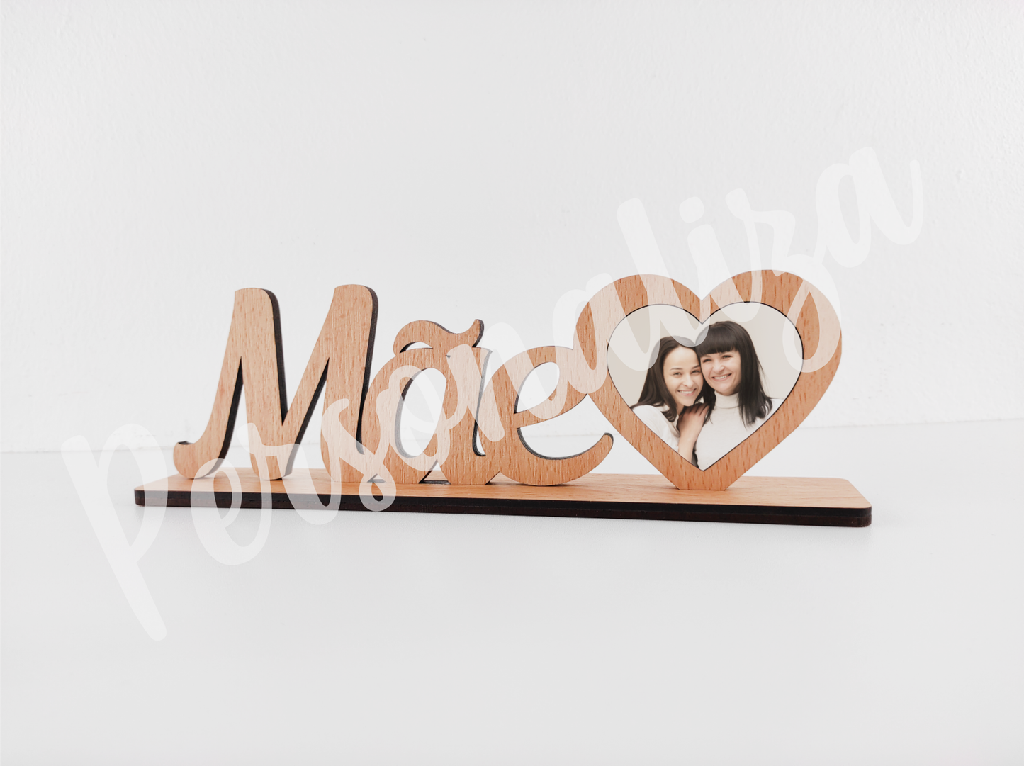 Placa "Mãe" com foto