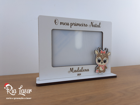 Moldura - O meu 1º Natal (modelo 2)