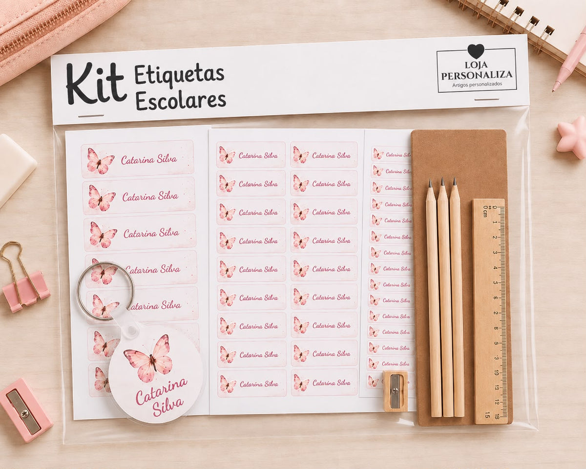Kit etiquetas escolares