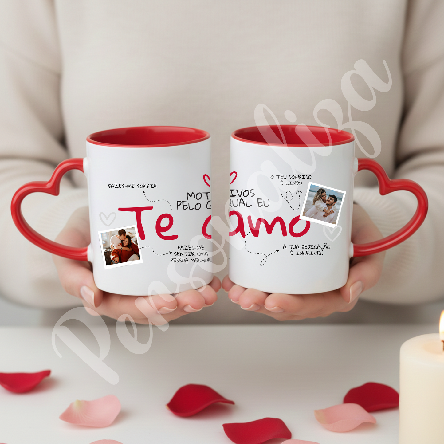 Caneca "Te Amo"
