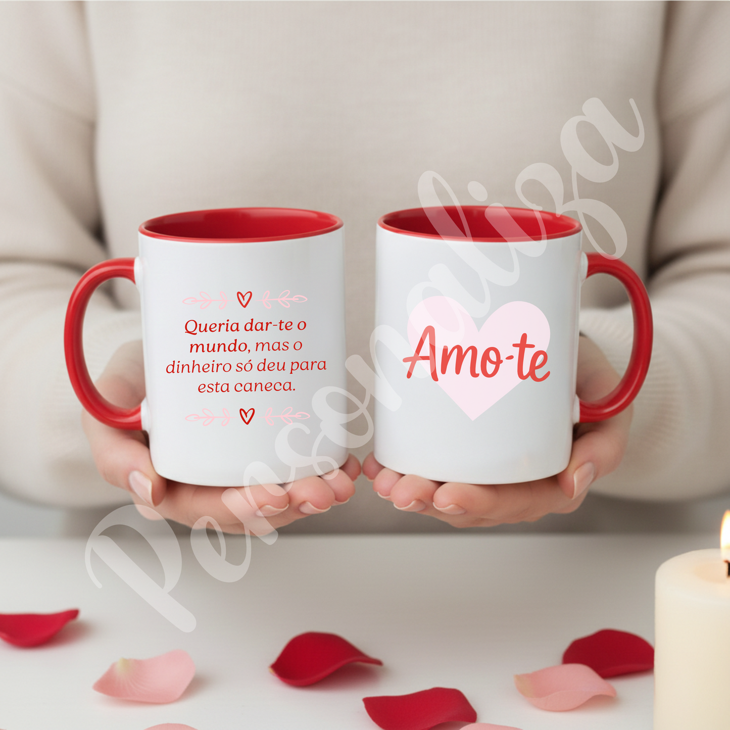 Caneca "Amo-te"