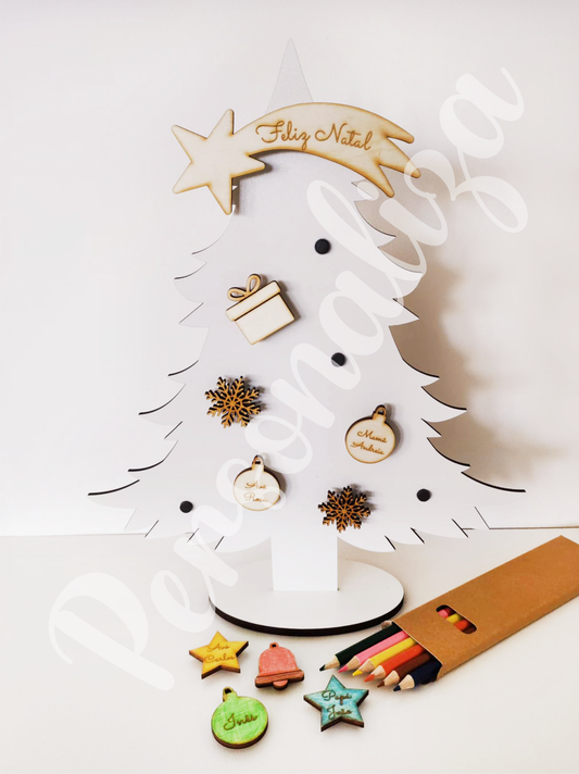 Árvore de natal - colorir