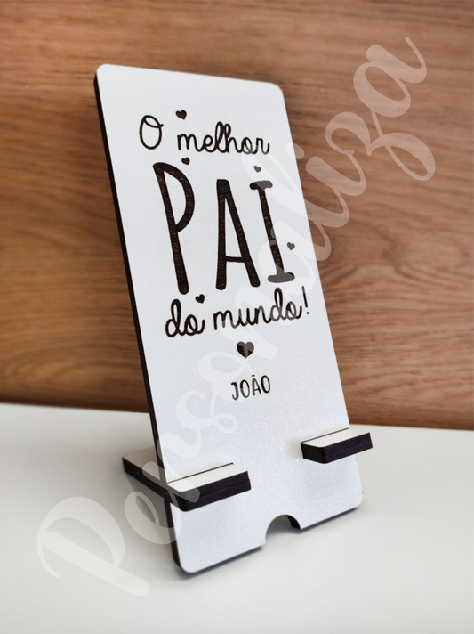 Suporte telemóvel - Melhor Pai