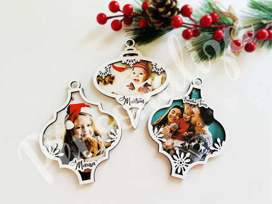 Pendente natal - fotos pinha