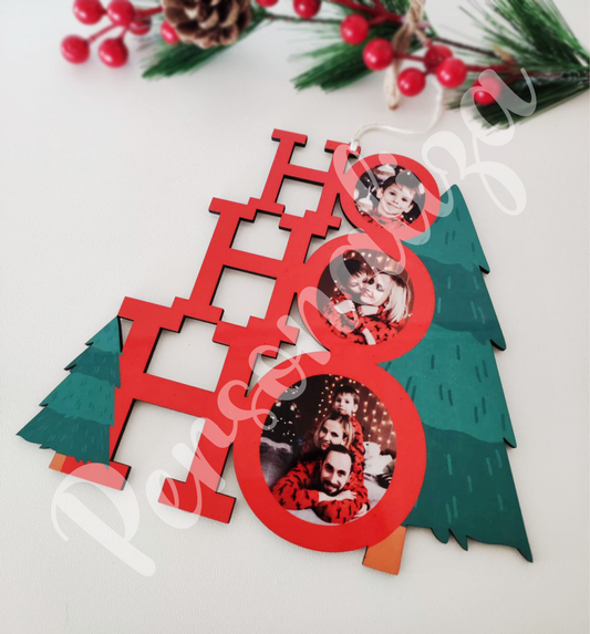 Pendente HOHOHO c/ fotos